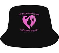 Lsjuee Abbastanza Carino da Fermare Il Tuo Cuore Cappellino da Pescatore Uomo Donna Cappello da Sole per Il Tempo Libero all'aperto