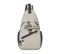 Lsjuee Borsa a tracolla diagonale casual unisex per aeroplano della seconda guerra mondiale, borsa a tracolla multiuso a tracolla da viaggio, zaino da escursionismo