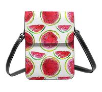 Lsjuee Borsa a tracolla modello pastore australiano per cellulare piccola borsa a tracolla in PU da donna