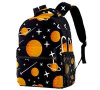 Lsjuee Borse per la scuola, Zaini Space Planets per ragazze/ragazzi Borse leggere, Zaini per studenti