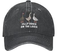 Lsjuee Hat Silly Goose On The Loose Hat Men Cappelli da Baseball Cappellino Divertente