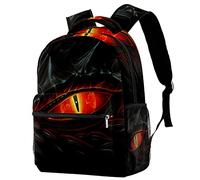 Lsjuee Punk Cool Dragon Dinosaur Eye School Backapck, Elegante zaino per laptop Borsa per computer per donne Ragazze, Borsa per laptop per insegnanti Zaino casual Adatto per notebook da 15 pollici