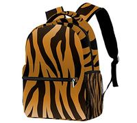 Lsjuee Tiger School Backapck, elegante zaino per computer portatile borsa per computer per donne ragazze, borsa per laptop per insegnanti zainetto casual adatto per notebook da 15 pollici
