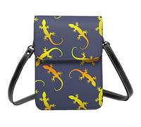 Lsjuee Un sacco di borsa a tracolla in oro con stella cellulare per borsa a tracolla piccola da donna