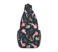 Lsjuee Zaino a tracolla Axolotl per donna Uomo Borsa a tracolla pettorale per escursionismo da viaggio, SB-122