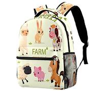 Lsjuee Zaino della collezione Farm Animals per studenti escursioni all'aperto