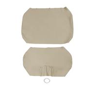 Lskioer Set di 2 coprisedili anteriori per carrello da golf, in pelle di microfibra, per carrello da golf E-Z-Go TXT, accessori per golf cart color marrone chiaro