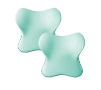 LSKJA Cuscino Poggiatesta Auto in Schiuma di Memoria per Alfa Romeo Giulia 2017-2021, Ortopedico per Collo, per Cervicale, Supporto per Seggiolino,2-C Green