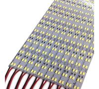 Lskjzzn 10pcs LED Bar Lights 5730 Striscia LED Rigida Vetrina Home Party Lampada Ultra Slim 50cm 12V DC (Color : 50CM White, Size : 12V)