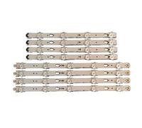 Lskjzzn Striscia di retroilluminazione a LED da 8 pezzi compatibile for Samsung UA40J6300 UE40J6300 UE40J6300AK UE40J6500AU BN96-34783A 34784A V5DF-400DCA 400DCB-R2