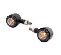 LSL RETRO LED Frecce, Nero, Lente Tinta, Coppia, Omologate E