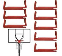 LSMDPT Copertura per Il palo da Basket Paraspigoli da Basket per Uso Interno/Esterno, Striscia Protettiva Antiurto per Tabellone, Imbottitura Leggera del Cerchio del Tabellone(Pack of 8)