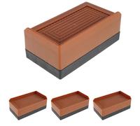LSNNMU 4 pezzi di rialzo for mobili in TPU antiscivolo, for letto, divano, frigorifero, tavolo, supporto for rettangolare multifunzionale Per Mobili