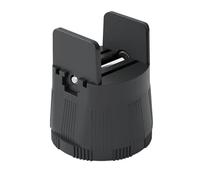 LSNNMU 4 pezzi Piedini for tavolo, cuscini for letto, sedie, piedini for sollevare le gambe dei mobili, cuscinetti antiscivolo for, divano, mobile, lavatrice Per Mobili(Black)