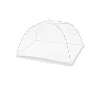 LSNNMU 6pcs Foldable Household Mesh Food Lid Lightweight Multipurpose Anti Fly Mosquito Net Kitchen Gadgets for BBQ Picnic Party per Cibo
