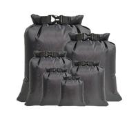 LSNNMU Borsa Impermeabile A Secco 6 pezzi di borsa impermeabile, sacco for nuoto, rafting, kayak, fiume, trekking, vela galleggiante, canoa, canottaggio(Black)