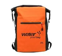 LSNNMU Borsa Impermeabile A Secco Borsa impermeabile da 25 litri Zaino nuoto acqua Sacco galleggiante for Sport Canoa Kayak Rafting Canottaggio Fiume Trekking(Orange)