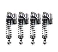 LSNUIND Accessorio Ricambio RC per Axial per SCX10 90046 per Traxxas per TRX4 D90 KM2 1/10 RC Crawler Auto in Metallo Piggyback Ammortizzatore Ammortizzatore 90mm Parti di Aggiornamento(Titanium)