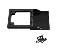 LSNUIND Accessorio Ricambio RC per MN 1/12 per MN168 per MN78 RC Auto Vano Anteriore Metallo per Il Circuito Fisso Fascio Aggiornamento per Il Telaio RC Auto Accessori Modificati(Black)