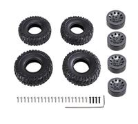 LSNUIND Accessorio Ricambio RC per MN 1/12 per MN82 LC79 per MN78 D90 D91 D96 99S 99SV2 per WPL 1/16 C14 C24 C34 C44 B14 B16 B36 RC per Tipo Clip Pneumatico Pneumatico Pelle Aggiornamento(Grey)