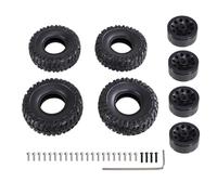 LSNUIND Accessorio Ricambio RC per MN 1/12 per MN82 LC79 per MN78 D90 D91 D96 99S 99SV2 per WPL 1/16 C14 C24 C34 C44 B14 B16 B36 RC per Tipo Clip Pneumatico Pneumatico Pelle Aggiornamento(Black)