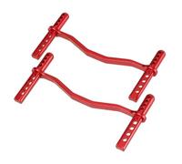 LSNUIND Accessorio Ricambio RC per SCY 1/18 18101 18102 Metallo Anteriore E Posteriore Shell Pilastri Telecomando Auto Aggiornamento E Parti di Modifica Accessori(Red)