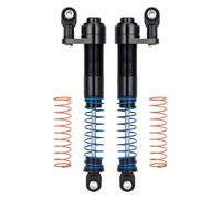 LSNUIND Ammortizzatori RC per Axial per SCX10 90046 per Capra per TRX4 per Redcat Gen8 1/10 80-100mm Ammortizzatore Regolabile Metallo Ammortizzatore Olio RC Crawler(Black,2PCS)