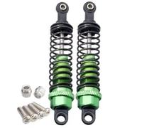 LSNUIND Ammortizzatori RC per Himoto E18XBL 1/18 2 Pezzi Lotto Spino M602 Mastadon 23602 Telecomando Fuoristrada Veicolo Ammortizzatore Alluminio Parti Lega(Green)