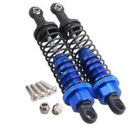 LSNUIND Ammortizzatori RC per Himoto E18XBL 1/18 2 Pezzi Lotto Spino M602 Mastadon 23602 Telecomando Fuoristrada Veicolo Ammortizzatore Alluminio Parti Lega(Blue)
