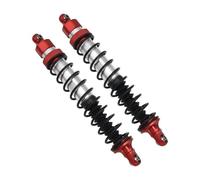 LSNUIND Ammortizzatori RC per Hpi per Baja 5b 1/5 6mm CNC Kit Ammortizzatore Anteriore O Posteriore Metallo Rc Ricambi Auto(Red,Front)