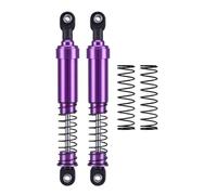 LSNUIND Ammortizzatori RC per LCG per SCX10 per TRX4 per Gamde R1 Comp 1/10 75-115mm Alluminio Ammortizzatore Grande Diametro Ammortizzatore Olio RC Crawler Costruisci Fai(Purple,115mm)