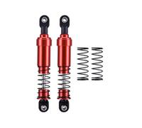 LSNUIND Ammortizzatori RC per LCG per SCX10 per TRX4 per Gamde R1 Comp 1/10 75-115mm Alluminio Ammortizzatore Grande Diametro Ammortizzatore Olio RC Crawler Costruisci Fai(Red,95mm)