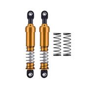 LSNUIND Ammortizzatori RC per LCG per SCX10 per TRX4 per Gamde R1 Comp 1/10 75-115mm Alluminio Ammortizzatore Grande Diametro Ammortizzatore Olio RC Crawler Costruisci Fai(Gold,95mm)