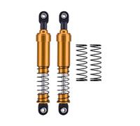LSNUIND Ammortizzatori RC per LCG per SCX10 per TRX4 per Gamde R1 Comp 1/10 75-115mm Alluminio Ammortizzatore Grande Diametro Ammortizzatore Olio RC Crawler Costruisci Fai(Gold,105mm)