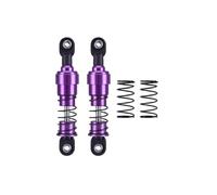 LSNUIND Ammortizzatori RC per LCG per SCX10 per TRX4 per Gamde R1 Comp 1/10 75-115mm Alluminio Ammortizzatore Grande Diametro Ammortizzatore Olio RC Crawler Costruisci Fai(Purple,75mm)