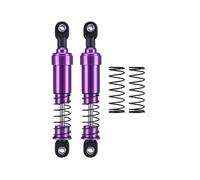 LSNUIND Ammortizzatori RC per LCG per SCX10 per TRX4 per Gamde R1 Comp 1/10 75-115mm Alluminio Ammortizzatore Grande Diametro Ammortizzatore Olio RC Crawler Costruisci Fai(Purple,95mm)