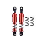 LSNUIND Ammortizzatori RC per LCG per SCX10 per TRX4 per Gamde R1 Comp 1/10 75-115mm Alluminio Ammortizzatore Grande Diametro Ammortizzatore Olio RC Crawler Costruisci Fai(Red,85mm)