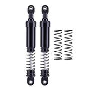 LSNUIND Ammortizzatori RC per LCG per SCX10 per TRX4 per Gamde R1 Comp 1/10 75-115mm Alluminio Ammortizzatore Grande Diametro Ammortizzatore Olio RC Crawler Costruisci Fai(Black,115mm)