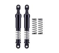 LSNUIND Ammortizzatori RC per LCG per SCX10 per TRX4 per Gamde R1 Comp 1/10 75-115mm Alluminio Ammortizzatore Grande Diametro Ammortizzatore Olio RC Crawler Costruisci Fai(Black,105mm)