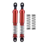 LSNUIND Ammortizzatori RC per LCG per SCX10 per TRX4 per Gamde R1 Comp 1/10 75-115mm Alluminio Ammortizzatore Grande Diametro Ammortizzatore Olio RC Crawler Costruisci Fai(Red,115mm)