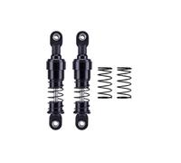 LSNUIND Ammortizzatori RC per LCG per SCX10 per TRX4 per Gamde R1 Comp 1/10 75-115mm Alluminio Ammortizzatore Grande Diametro Ammortizzatore Olio RC Crawler Costruisci Fai(Black,75mm)