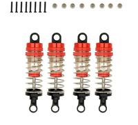 LSNUIND Ammortizzatori RC per MJX per Hyper Go 14210 H14BM 16208 16209 16210 H16BM 74 80mm Ammortizzatori Metallo Riempiti D'olio Parti Aggiornamento Monster Truck RC(74mm)