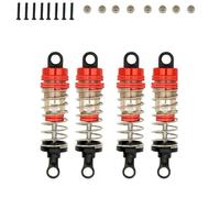 LSNUIND Ammortizzatori RC per MJX per Hyper Go 14210 H14BM 16208 16209 16210 H16BM 74 80mm Ammortizzatori Metallo Riempiti D'olio Parti Aggiornamento Monster Truck RC(74mm)