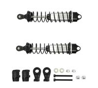 LSNUIND Ammortizzatori RC per Rcawd Ara330622 per Arrma per Kraton per Notorious Excast Serie 6s per Blx Exb Parte Ricambio Aggiornamento Ammortizzatore Posteriore(Black)