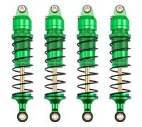 LSNUIND Ammortizzatori RC per Traxxas per Mini per Maxx 2S Scala 1/16 Yeahrun Offre Un Set Ammortizzatori Alluminio Aggiornamenti Auto Telecomandate(Green)