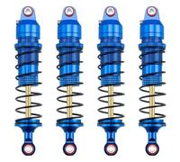 LSNUIND Ammortizzatori RC per Traxxas per Mini per Maxx 2S Scala 1/16 Yeahrun Offre Un Set Ammortizzatori Alluminio Aggiornamenti Auto Telecomandate(Blue)