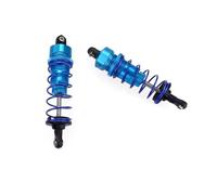 LSNUIND Ammortizzatori RC per Traxxas Truggy per Zd per Racing 1/10 2 Pezzi 92mm 105mm Ammortizzatore Pressione Negativa Metallo Telecomando Fuoristrada Auto Camion(Blue,Front)
