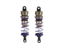 LSNUIND Ammortizzatori RC per Traxxas Truggy per Zd per Racing 1/10 2 Pezzi 92mm 105mm Ammortizzatore Pressione Negativa Metallo Telecomando Fuoristrada Auto Camion(Orange,Front)