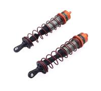 LSNUIND Ammortizzatori RC per ZD for Racing 8001 8002 1/8 2 Pezzi Ammortizzatori Telecomando Modello Auto Parti Aggiornamento(Orange 2)