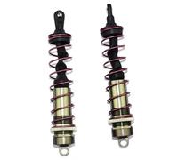 LSNUIND Ammortizzatori RC per ZD for Racing 8001 8002 1/8 2 Pezzi Ammortizzatori Telecomando Modello Auto Parti Aggiornamento(Titanium 2)